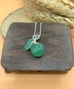 Alternative view of Túi tiền đá Thạch anh xanh (Aventurine)- Thu hút tiền tài
