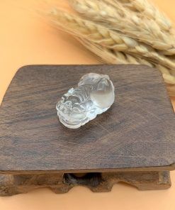 Tỳ hưu đá thạch anh trắng tự nhiên (Natural Clear Quartz) - Mệnh Kim và mệnh Thủy
